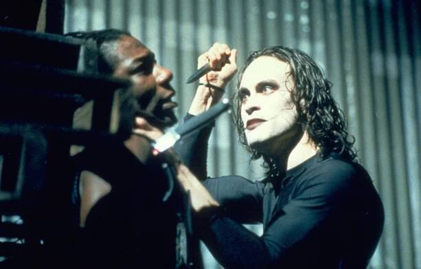 Vrána - Z filmu - Laurence Mason, Brandon Lee