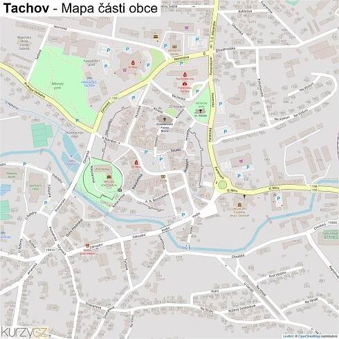 Tachov - mapy | Kurzy.cz
