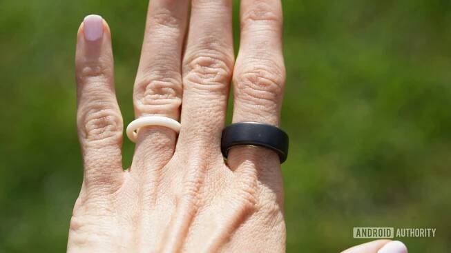 Oura Ring 3 Hand