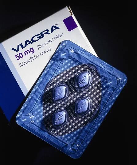 a box of viagra 50 mg film coated tablets
