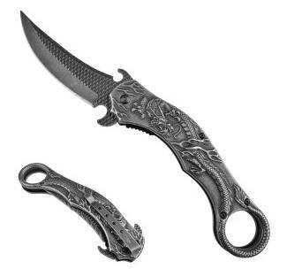 Vyhazovaní nů/karambit "STEEL DRAGON"