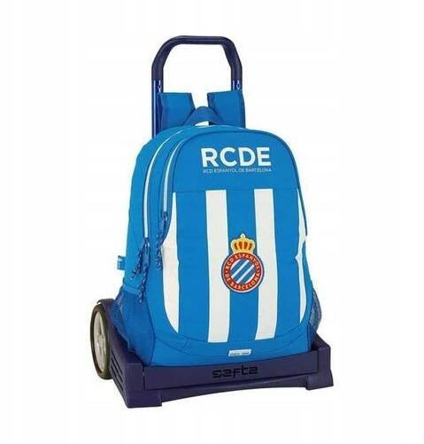 Školská taška s kolieskami Evolution RCD Espanyol