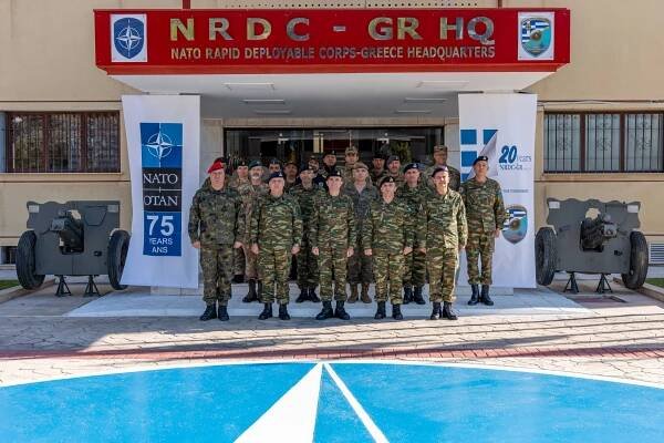 Visit of the Chief of the Hellenic Army General Staff to NRDC-GR HQ