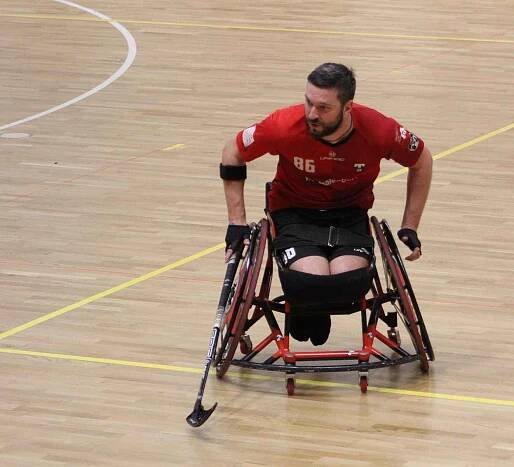 Finále florbalové extraligy vozíčkářů: Štíři České Budějovice- Tatran Střešovice 2:1