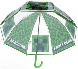 Dětský deštník Minecraft Greencreeper 70 cm