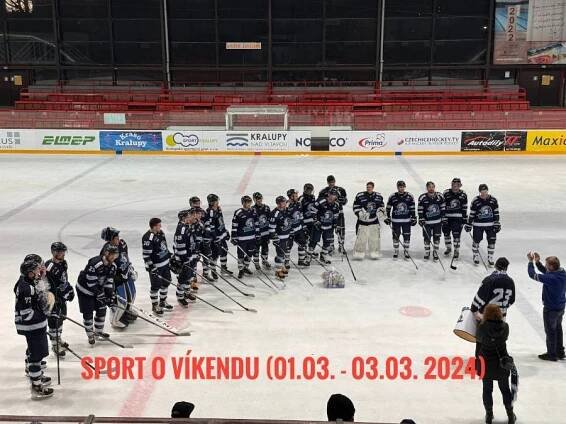 Sport o víkendu 121 (01.03. – 03.03. 2024)