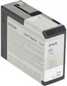 Epson inkoustová náplň/ C13T580700/ StylusPro3800/ Světlá
