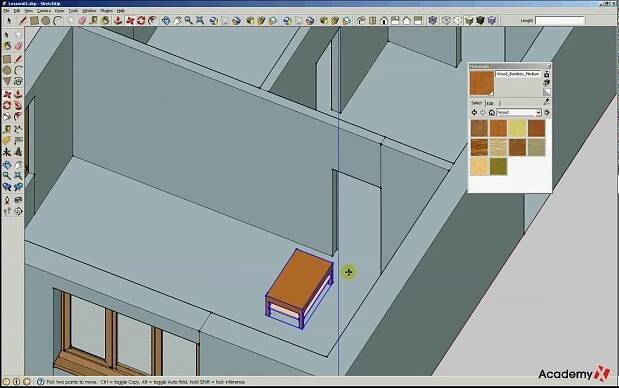 Google SketchUp 7.1 Lesson 01 part 03