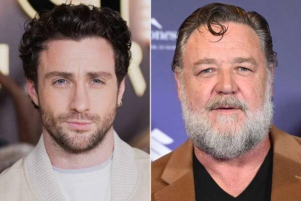 Aaron Taylor-Johnson Russell Crowe