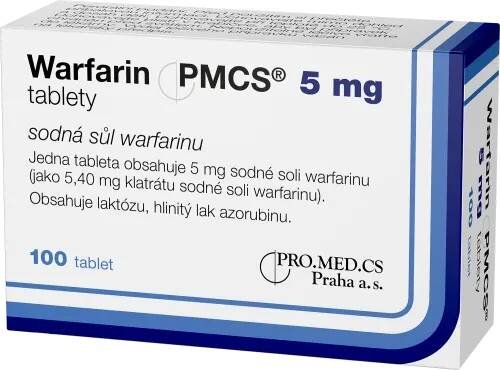 Warfarin PMCS 5 mg tablety