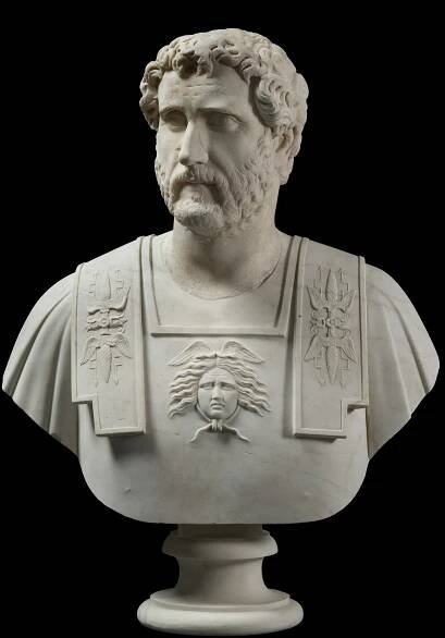 Portrait of Antoninus Pius on Modern Bust