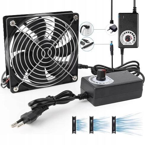 Průmyslový Ventilátor Nástěnný - Nízká cena na Allegro