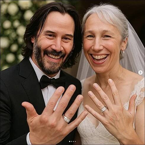 Keanu Reeves se (ne)oženil