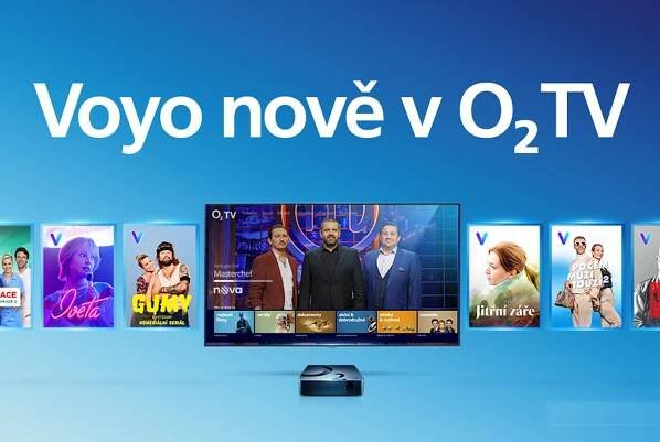 Voyo je jako balíček v O2TV Nabízí i Novu Sport 3 a 4