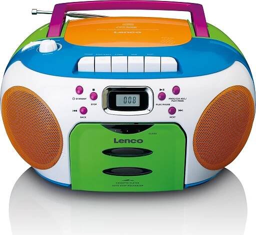 Lenco SCD-971 - Ghettoblaster - vícebarevný