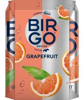 Limonáda Birgo nealkoholický Grapefruit 4×0,5 l plech