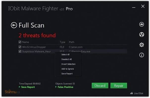 IObit Malware Fighter ke stažení zdarma - download
