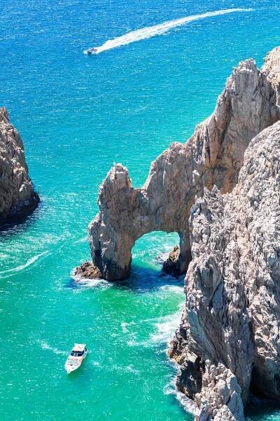 Photography by Gray Malin of El Arco Vertical, Cabo San Lucas