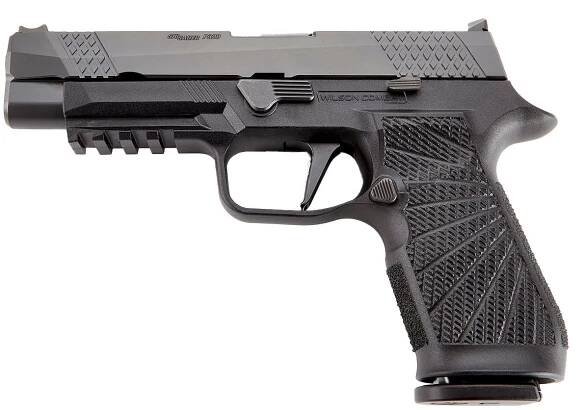 LUGER SEMI-AUTO HANDGUN WILSON COMBAT WCP320 SIG SAUER 9MM 4.7 BBL (2)17RD AGENCY TRIGGER BLACK - Brownells Česká republika
