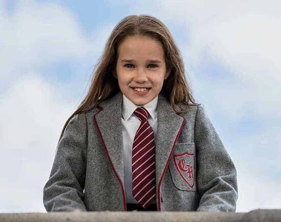 Alisha Weir in Roald Dahl's Matilda the Musical