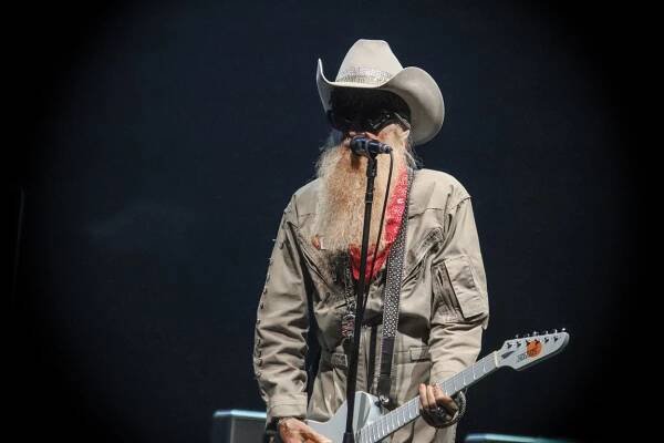 Foto: Billy F. Gibbons, O2 Universum, Praha, 26. 6. 2023
