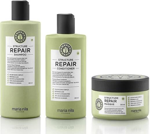Kosmetická sada MARIA NILA Structure Repair Set 900 ml
