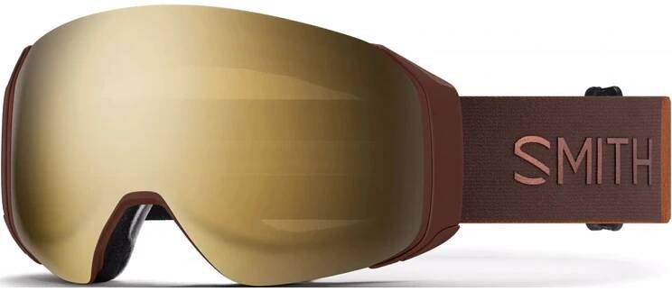 Dámské lyžařské brýle Smith 4D MAG S - Sepia Luxe/Chromapop Sun Black Gold Mirror + ChromaPop Storm Blue Sensor Mirror