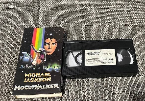 VHS Kazeta Michael Jackson MOONWALKER