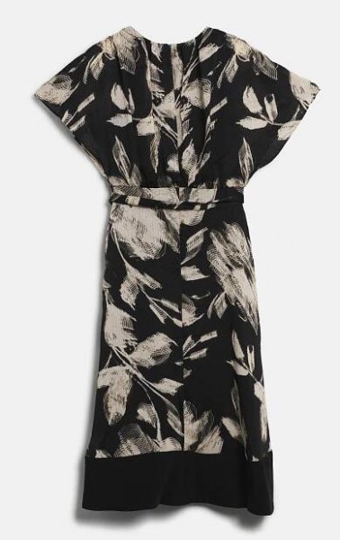 ŠATY DKNY S/L VNECK BLOUSON MI - Fotografie č. 2