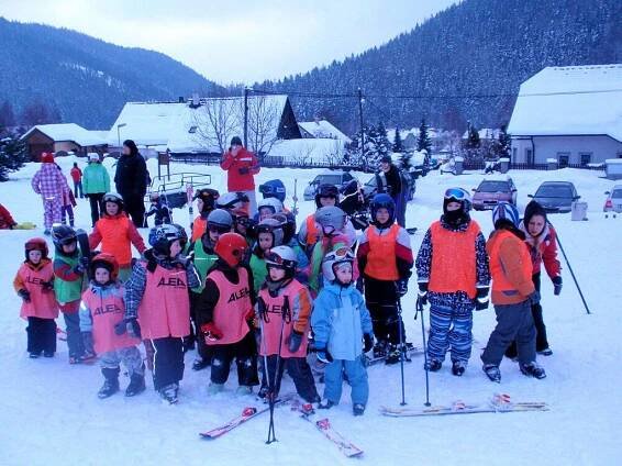 FOTO: Lyžařské závody ve Ski areálu Merklín
