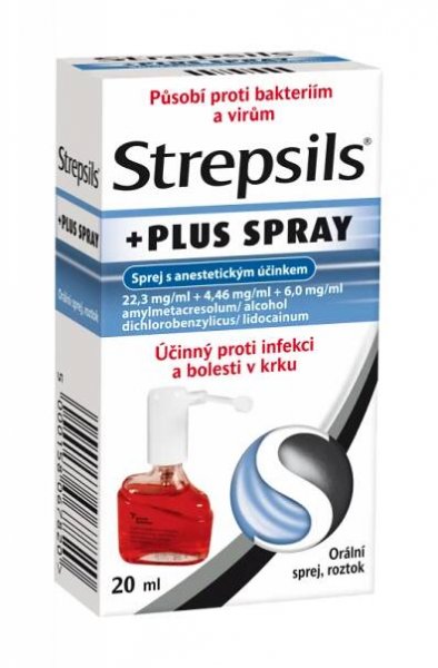 STREPSILS Plus spray 20 ml