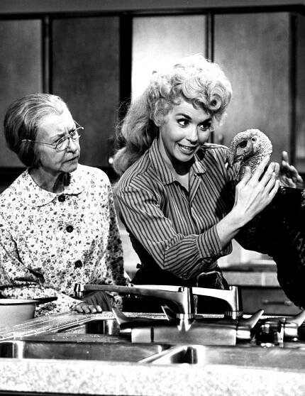 Irene Ryan and Donna Douglas in 'The Beverly Hillbillies' 