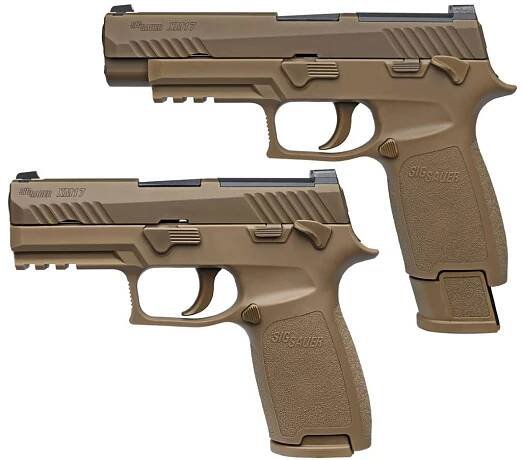 US pistol M17 and compact pistol M18