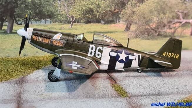 P-51D-5 1/72 Kovozávody Prostějov – Modelářovo.cz