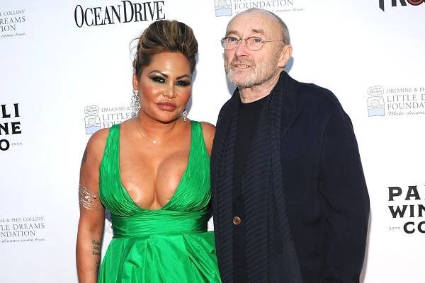 Orianne Cevey and ex Phil Collins