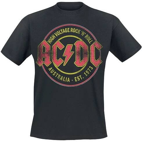 High Voltage - Rock 'N' Roll - Australia Est. 1973 | AC/DC Tričko | EMP