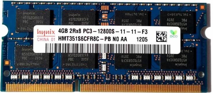 RAM 4GB DDR3 SODIMM SK Hynix HMT451S6BFR8A-PB, PC3L-12800S, 1600Hz-RAM-N-021