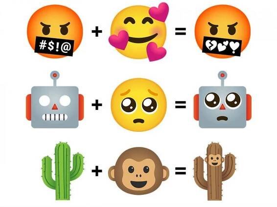 Kombinace emodži, jak funguje kuchyně Emoji na Gboardu