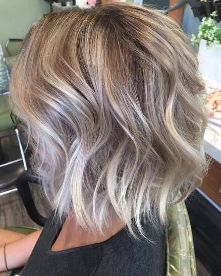 My new hair color! #ashyblonde #falltrend | Balayage hair, Short hair styles, Gray hair highlights