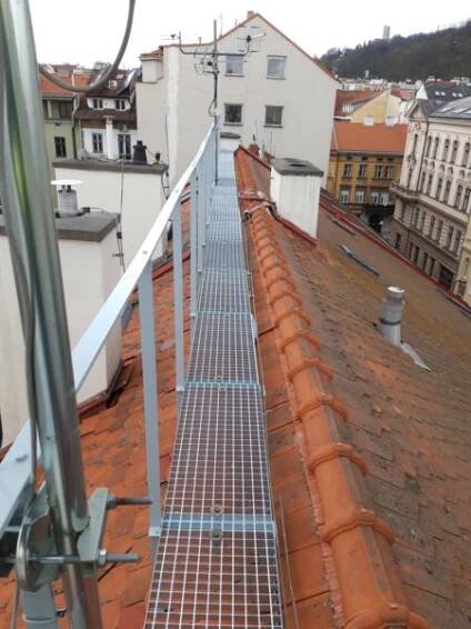 komínová lávka - rekonstrukce