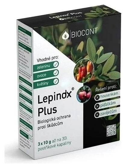 BIOCONT Insekticid LEPINOX plus, 3 x 10 g