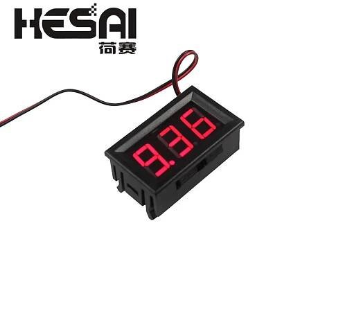 DC4.5V-30V 2 kabely 0,56 palcový digitální digitální voltmetr - Měřicí přístroje - Fotografie 1