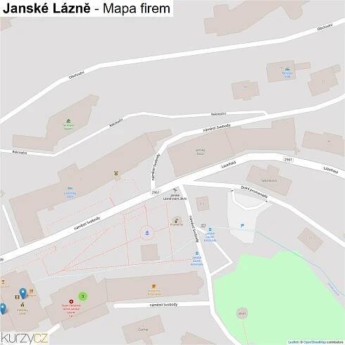 Janské Lázně - mapy | Kurzy.cz