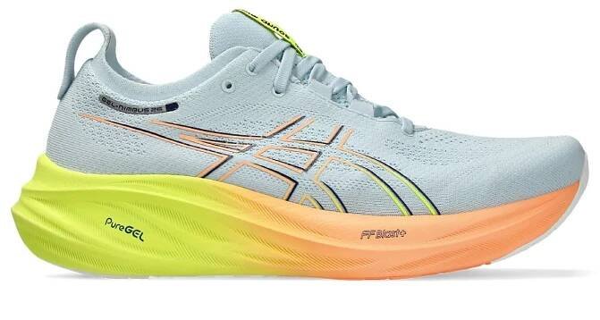 Obuv Asics Gel-Nimbus 26 Paris M - šedá/oranžová/žlutá