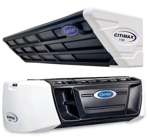 Carrier Citimax 1100 and Supra 560 Refrigeration Units