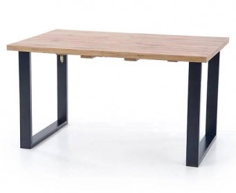 Jídelní stůl VINUM 160 dub wotan/černá