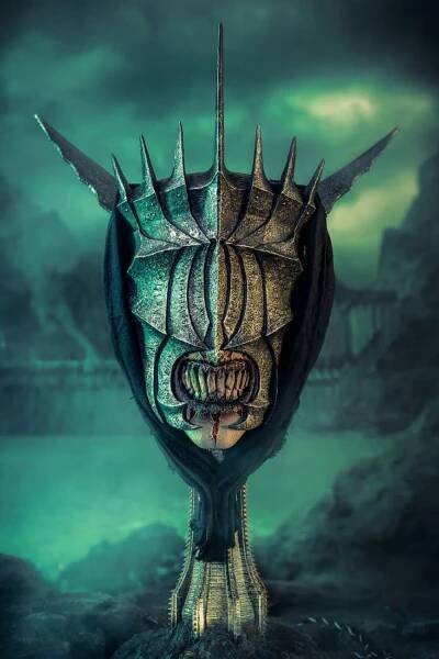 The Lord of the Rings Mouth of Sauron Art Mask Exclusive