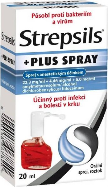STREPSILS Plus spray 20 ml