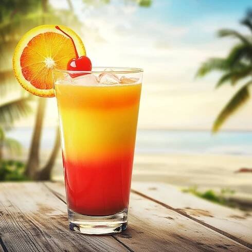 Právě si prohlížíte 🌅 Recept na Tequila Sunrise – osvěžujicí drink🍹