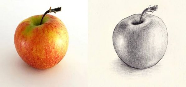 Jak nakreslit: Jablko + video tutoriál · Výuka Kresby